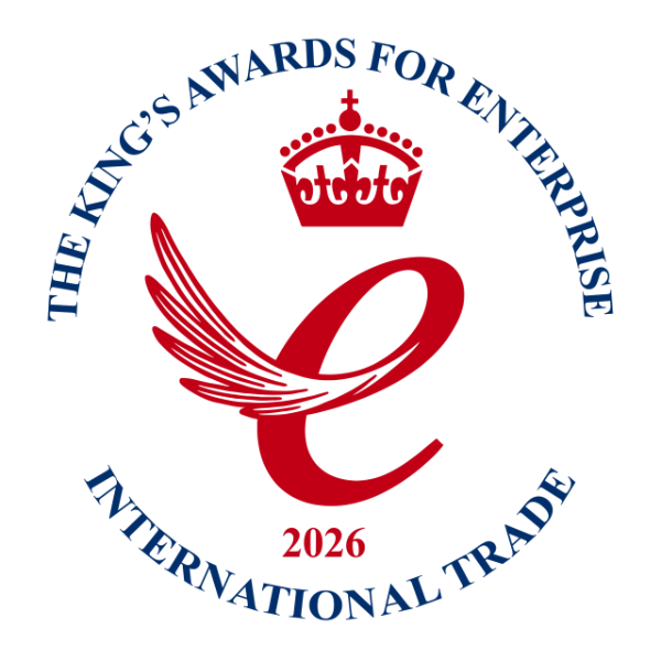 The King's Awards for Enterprise 2026 – International Trade emblem awarded to LRN